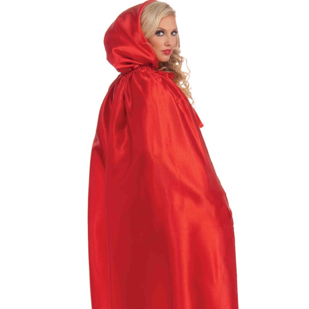 Satin Red Cloak